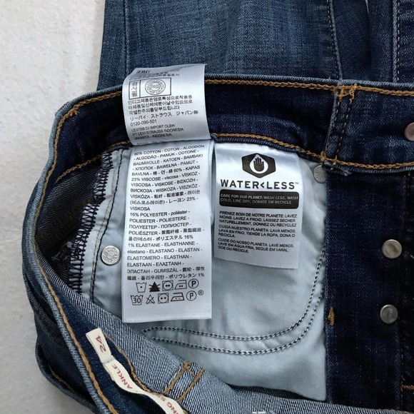 Levi's NWT 311 Shaping Skinny Ankle Jeans Women 00/24 - Picture 11 of 12